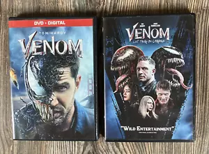 VENOM / Venom: Let there be Carnage (DVD 2 Lot WS) Tom Hardy, Spider-Man Villain - Picture 1 of 9