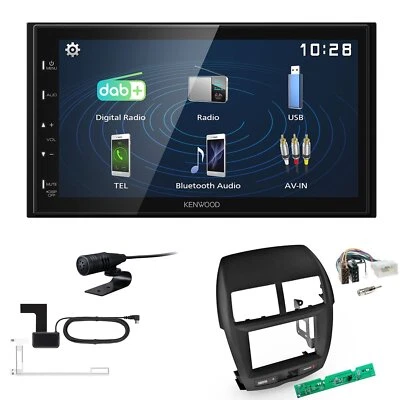Kenwood 2DIN DAB+ Autoradio für Mitsubishi ASX 2010-2014 - Bild 1 von 4