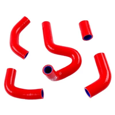 Red Silicone Radiator Hose Kit For 2003-2006 Ducati 999 999S 999R 749 749S 749R - Imagem 1 de 4