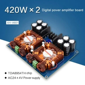 XH-A601 420Wx2 Amplifier Board Digital Power Amplifier TDA8954TH Stage Amplifier - Picture 1 of 6