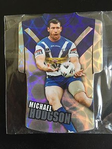 2009 Select NRL Classic Holofoil Jersey Die cut teamset Canterbury Bulldogs (6)
