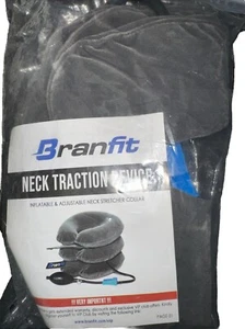 Branfit Cervical Neck Traction Device Brace Adjustable Neck Support Spine Aling - Picture 1 of 1