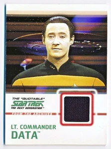 Star Trek TNG Quotable Lt. Commander Data From The Archives Costume #C2 - Picture 1 of 2