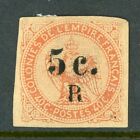 Reunion 1885 französischer kolonialer Überdruck 5 ¢/40 ¢ unbenutzt T440