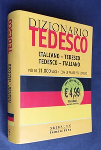 Dizionario tascabile Gribaudo ITALIANO TEDESCO - TEDESCO ITALIANO vocabolario - Picture 1 of 2