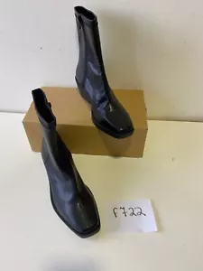 BON PRIX Ankle Boots in Black UK 5 EUR 38 (F722) - Picture 1 of 4