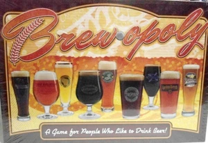 Brew-Opoly Bier Brettspiel 2-6 Spieler Late For The Sky Spiele NEU - Bild 1 von 3