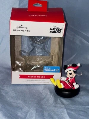 IOB 2022 Sello Disney Mickey Mouse Coleccionable Árbol de Navidad Adorno Foto 1 de 4