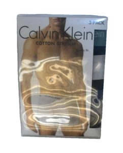 Calvin Klein Cotton Stretch Trunks Underwear Boxer Briefs Multi 3 Pack Mens M - Picture 1 of 6