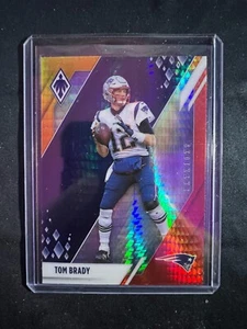 2021 Phoenix Football Fire Burst Parallel Tom Brady #84 Patriots - Picture 1 of 2