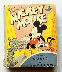 1948 Disney "Mickey Mouse in the World of Tomorrow" The Better Little Book #1444 - Picture 1 of 5