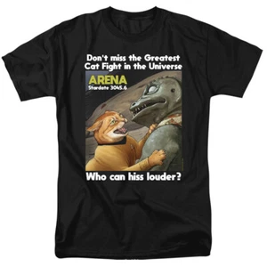 Star Trek Katzen "Cat Fight" T-Shirt oder ärmelloses Tank - bis 6X - Bild 1 von 7