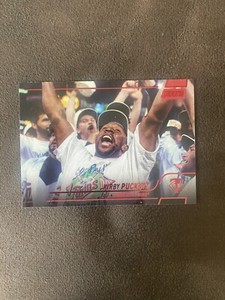 Kirby Puckett 2022 Stadium Club Red Foil Parallel