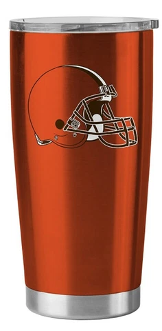 Cleveland Browns 20 oz Stainless Steel Insulated Ultra Travel Tumbler Mug Cover
