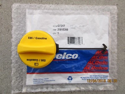 07-07 PONTIAC MONTANA SV6 FLEX E85 TAPA DE LLENADO DEL TANQUE DE GASOLINA CON CORREA FABRICANTE DE EQUIPOS ORIGINALES NUEVO Foto 1 de 2