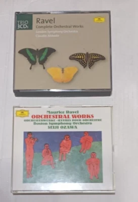 Maurice Ravel, Orchestral Works / Seiji Ozawa Boston Claudio Abbado London 6 CDs - Image 1 of 4