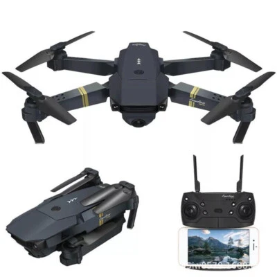 Eachine E58 WIFI FPV With 4K HD Wide Angle Camera Foldable Drone Quadcopter New - Image 1 of 4