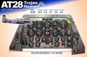 AT28 LAOS NOMAD COCKPIT instrument panel CDkit - Picture 1 of 11