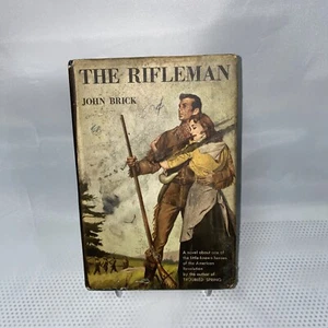 Vintage 1953 Book The Rifleman By John Brick Doubleday With Dust Jacket - Picture 1 of 6