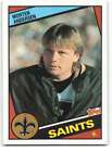 1984 Topps #300 Morten Andersen RC Rookie New Orleans Saints Football Card 33308. rookie card picture