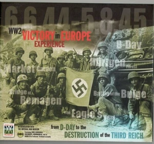 WW2 VICTORY IN EUROPE EXPERIENCE With CD Maps Documents WAR D-DAY THIRD REICH - Picture 1 of 4