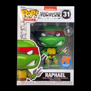 Funko Pop + Protector! Comics #31 Nickelodeon TMNT Raphael (PX Exclusive) *Mint* - Picture 1 of 12