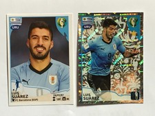 Luis Suarez Uruguay Panini Copa America 2019 Stickers #258 & #335