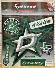 Dallas Stars NHL Fathead Teammates Peel & Stick Vinyl Decal Corn Hole Decals