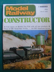 MODEL RAILWAY CONSTRUCTOR MAGAZINE MARCH 1980 - Picture 1 of 1