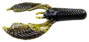 YUM Craw Chunk 2 3/4" - Green Pumpkin / Purple Flake - Picture 1 of 1