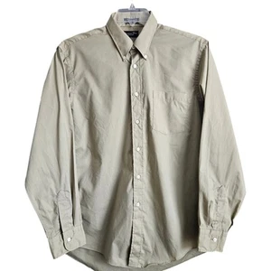 Christian Dior Monsieur Long Sleeve Button Down Shirt Size 16/34-35 Green - Picture 1 of 7