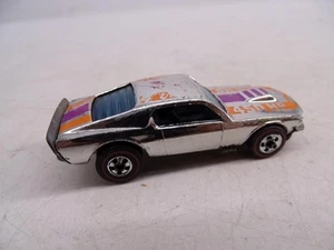 Vintage 1974 Hot Wheels Mustang Stocker Mattel Chrome Diecast Auto Redline alt - Bild 1 von 5