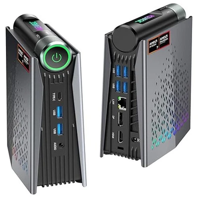 ACEMAGIC S3A Mini Gaming PC AMD Ryzen 7 5825U 32GB DDR4 512GB/1TB SSD Win11 Pro - Image 1 of 4