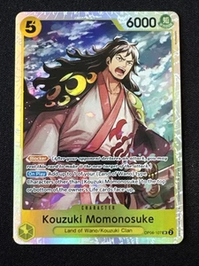 Kouzuki Momonosuke OP06-107 SR Cold Foil The Best Vol.2 -NM- One Piece CCG - Foto 1 di 2