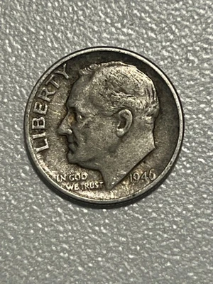 1946-D 10C Roosevelt Dime Silver - Image 1 of 2