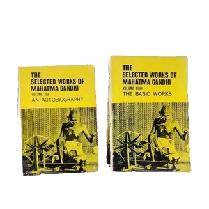 The Selected Works of Mahatma Gandhi Six Volume Lot - Picture 1 of 8