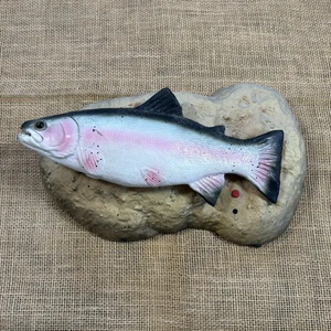 Vintage Gemmy 'Travis The Singing Trout' Singing Animatronic Fish WORKS VIDEO - Picture 1 of 3