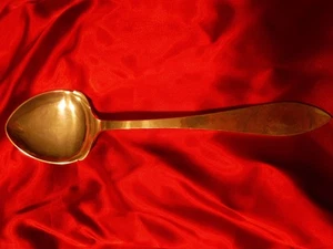 Kalo handgeschmiedet antik Silber Servierlöffel - 9" kein Monogramm - Bild 1 von 8