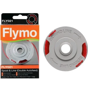 Flymo FLY021 Genuine Spool and Line for Double Autofeed Grass Trimmers Pack of 1 - Picture 1 of 4