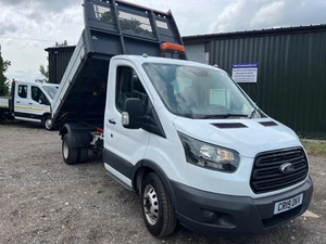 2019 Ford Transit 2.0 TDCi 130ps ONE STOP DUAL REAR WHEEL TIPPER Dropside Tipper - Picture 1 of 14