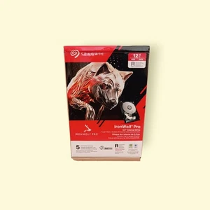 Seagate IronWolf Pro 12 TB 7200 RPM 256 MB cache SATA 3,5" HDD (ST12000NT001) - Foto 1 di 1