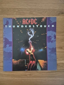 AC/DC Thunderstruck 12" Poster Sleeve UK 1990 Vinyl Record - Picture 1 of 22