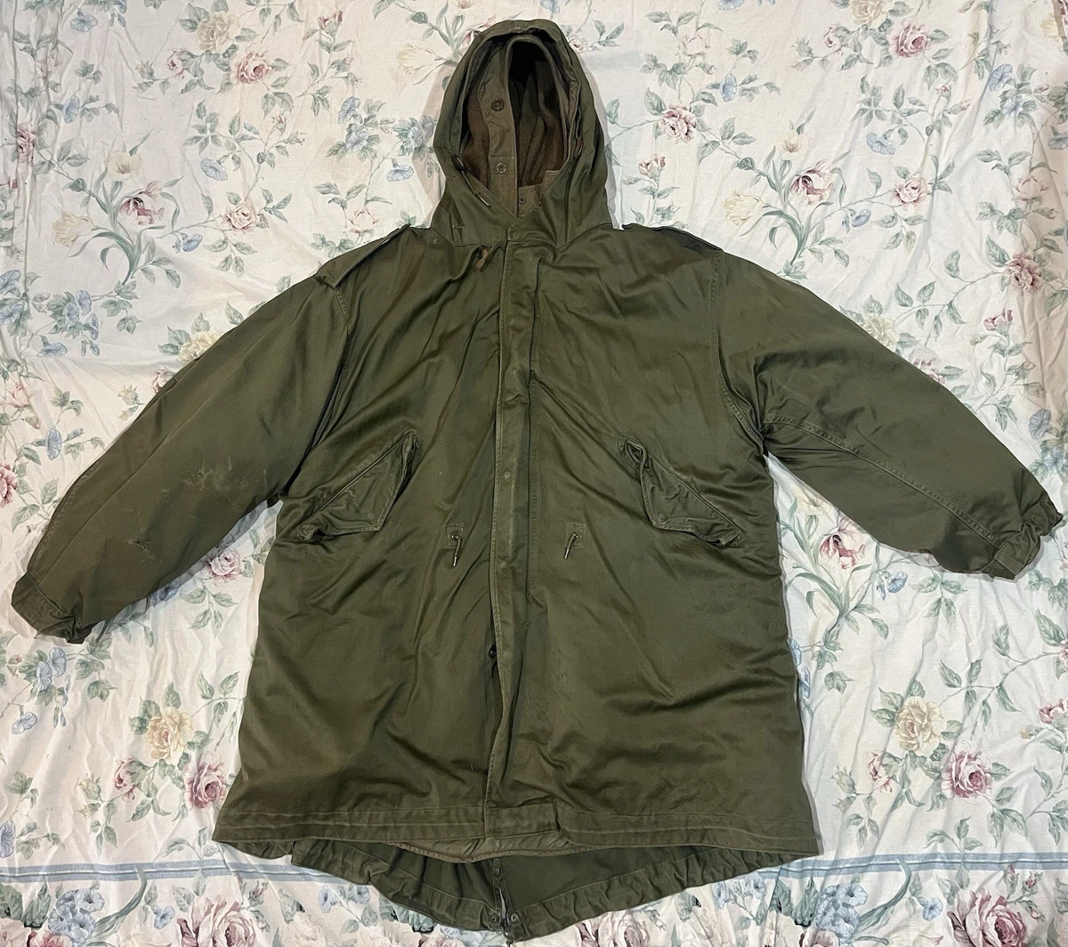 Vintage Army Parka In Original Korean Military Period Items (1950