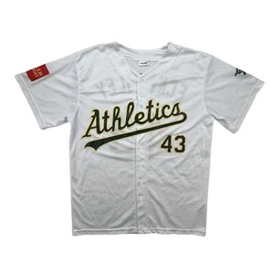Camiseta deportiva de béisbol Oakland Athletics Dennis Eckersley para hombre XL MLB - Imagen 1 de 14