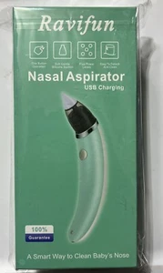 Baby Nasal Aspirator, Ravifun Electric Nose Sucker for Newborns and Toddlers - Picture 1 of 2