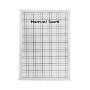 Macrames Project Board with Grids Large Macrames Board 39x29x5cm for Weaving - Picture 1 of 8