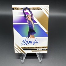 Alysa Liu 2022 Upper Deck Goodwin Champions Autographs On Card Auto #A-LI PWE