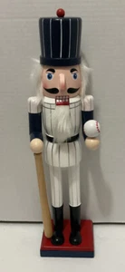 New Creative Creations Baseball Christmas Nutcracker - Picture 1 of 2