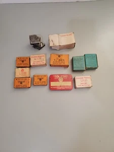 Lotto ganasce mandrino anteriore filettatura tubo OSTER TOLEDO REED CURTIS DIES - Foto 1 di 7