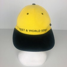 Cricket Test & World Series WSC Adjustable Yellow Cap Hat OSFM “ 23 Golden Years